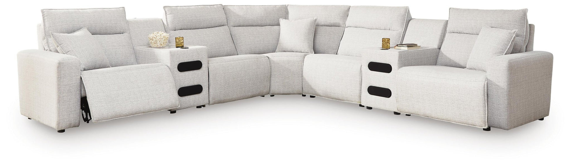 Modmax II 7-Piece Power Reclining Sectional with Audio Consoles Signature Design by Ashley®