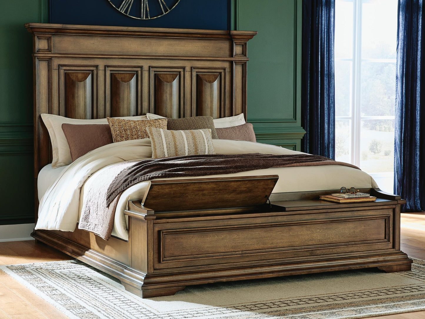 Frantanna California  Panel Storage Bed Signature Design by Ashley®
