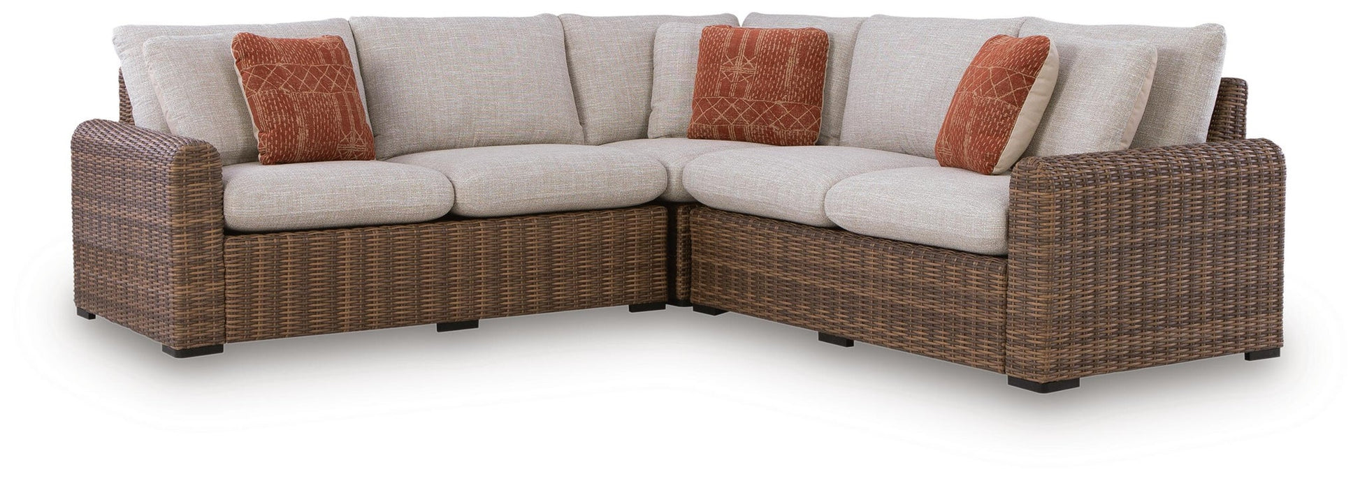 Dolan Creek 3-Piece Outdoor Sectional Signature Design by Ashley®