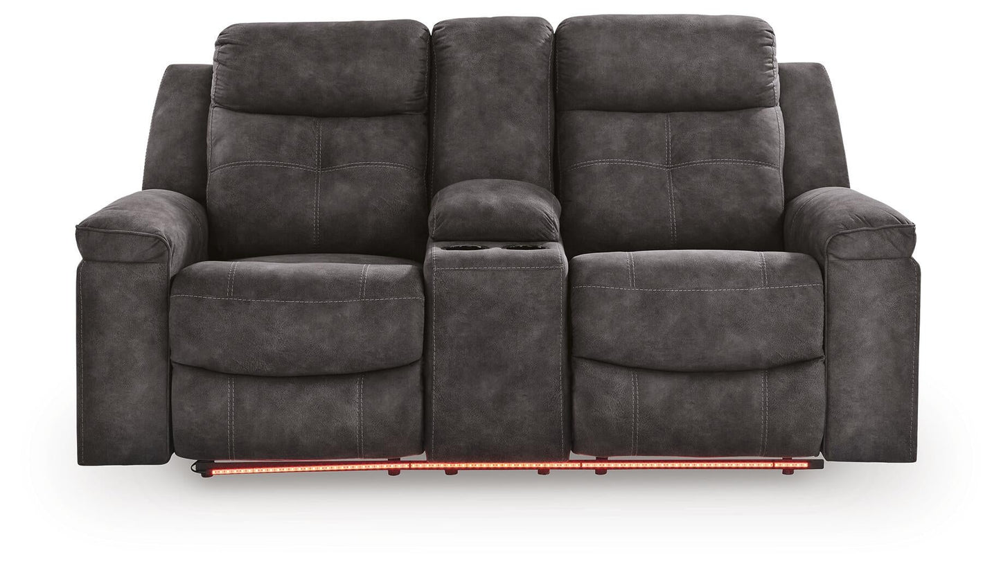 Brysonview DBL Rec Loveseat w/Console Benchcraft®
