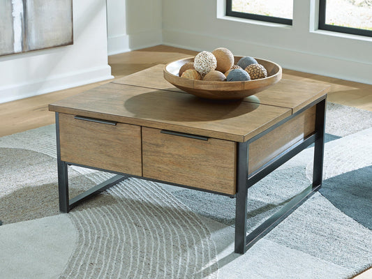 Montia Lift Top Cocktail Table Signature Design by Ashley®