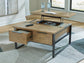 Montia Lift Top Cocktail Table Signature Design by Ashley®
