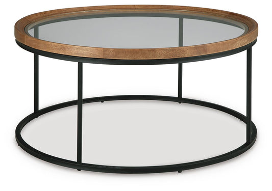 Noraluna Round Cocktail Table Signature Design by Ashley®