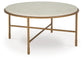 Alben Round Cocktail Table Signature Design by Ashley®