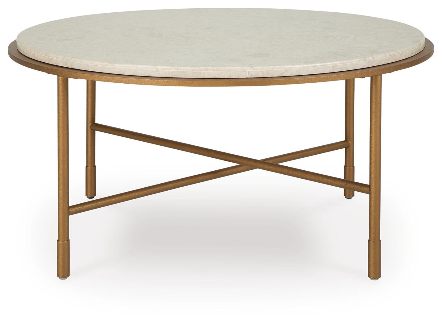 Alben Round Cocktail Table Signature Design by Ashley®