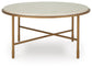 Alben Round Cocktail Table Signature Design by Ashley®