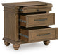 Karallin Three Drawer Night Stand Signature Design by Ashley®