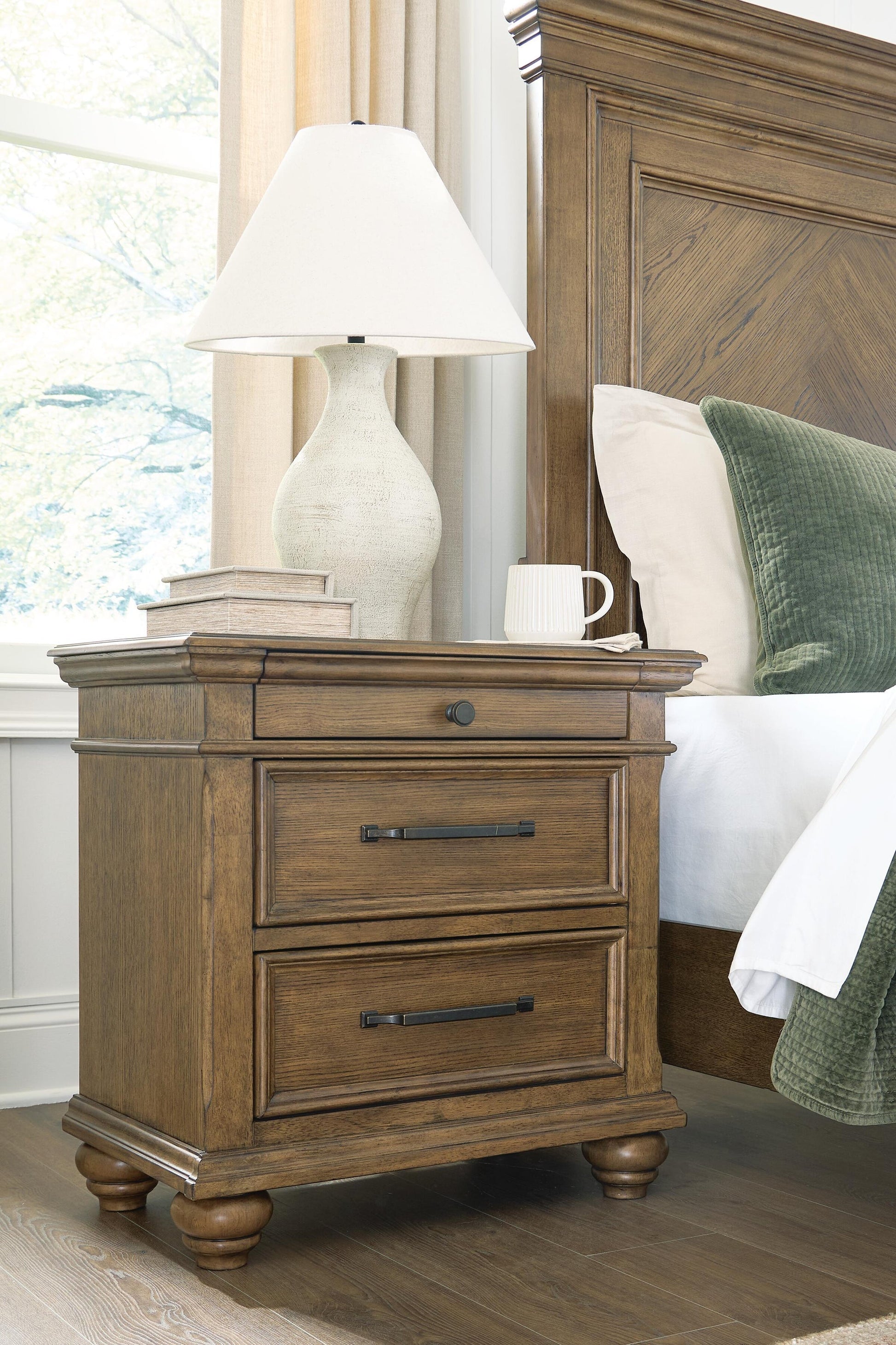Karallin Three Drawer Night Stand Signature Design by Ashley®