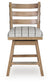Ridgester UPH Swivel Barstool (2/CN) Benchcraft®