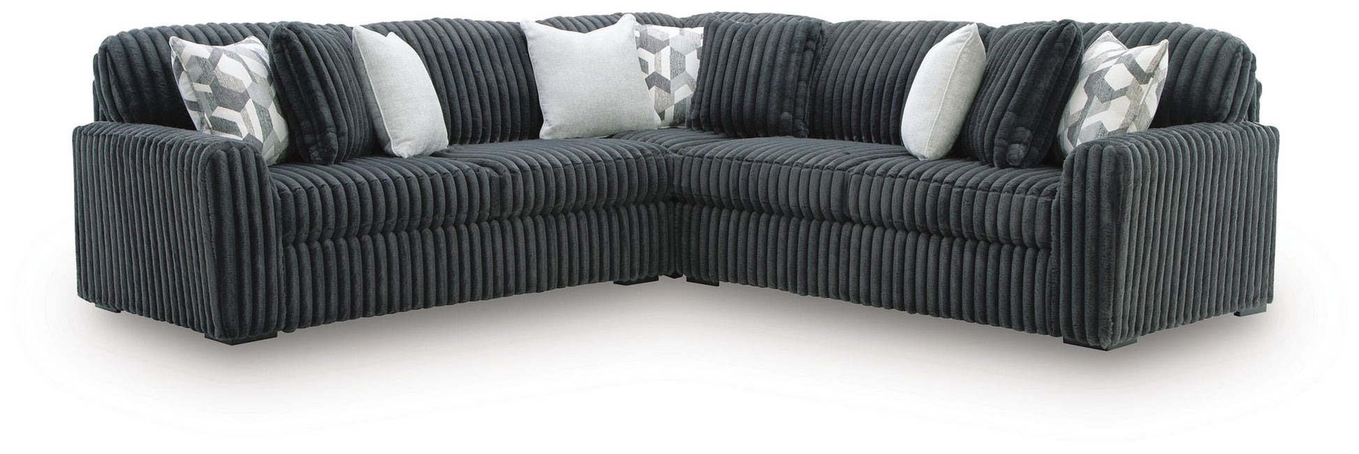 Midnight-Madness 3-Piece Sectional Signature Design by Ashley®