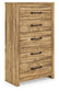 Maystonna Five Drawer Chest Signature Design by Ashley®