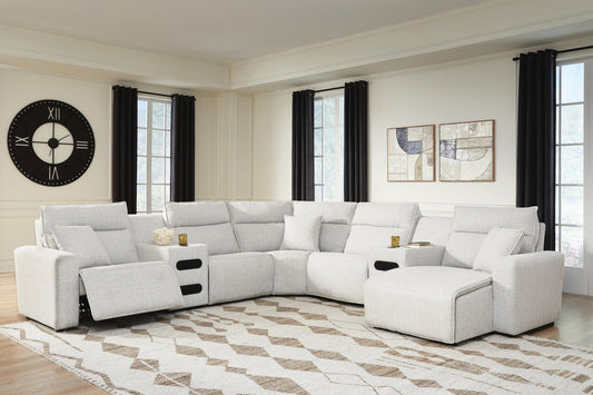 Modmax II 7-Piece Power Reclining Sectional with Chaise and Audio Consoles Signature Design by Ashley®