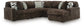 Midnight-Madness 5-Piece Sectional with Chaise Signature Design by Ashley®