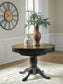 Clorazi Oval DRM Butterfly EXT Table Signature Design by Ashley®