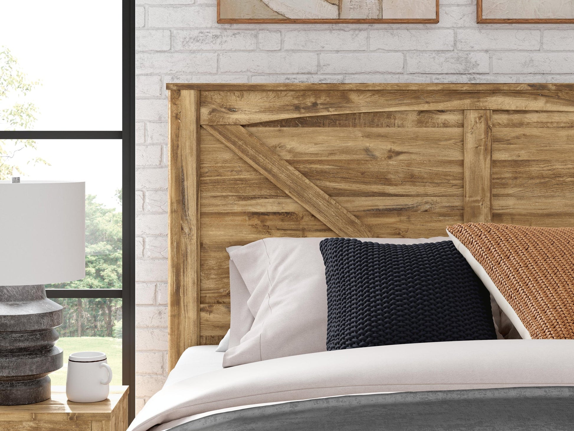Maystonna  Crossbuck Panel Bed Signature Design by Ashley®