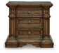 Frantanna Three Drawer Night Stand Signature Design by Ashley®