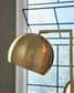Sorcha Metal Floor Lamp (1/CN) Signature Design by Ashley®