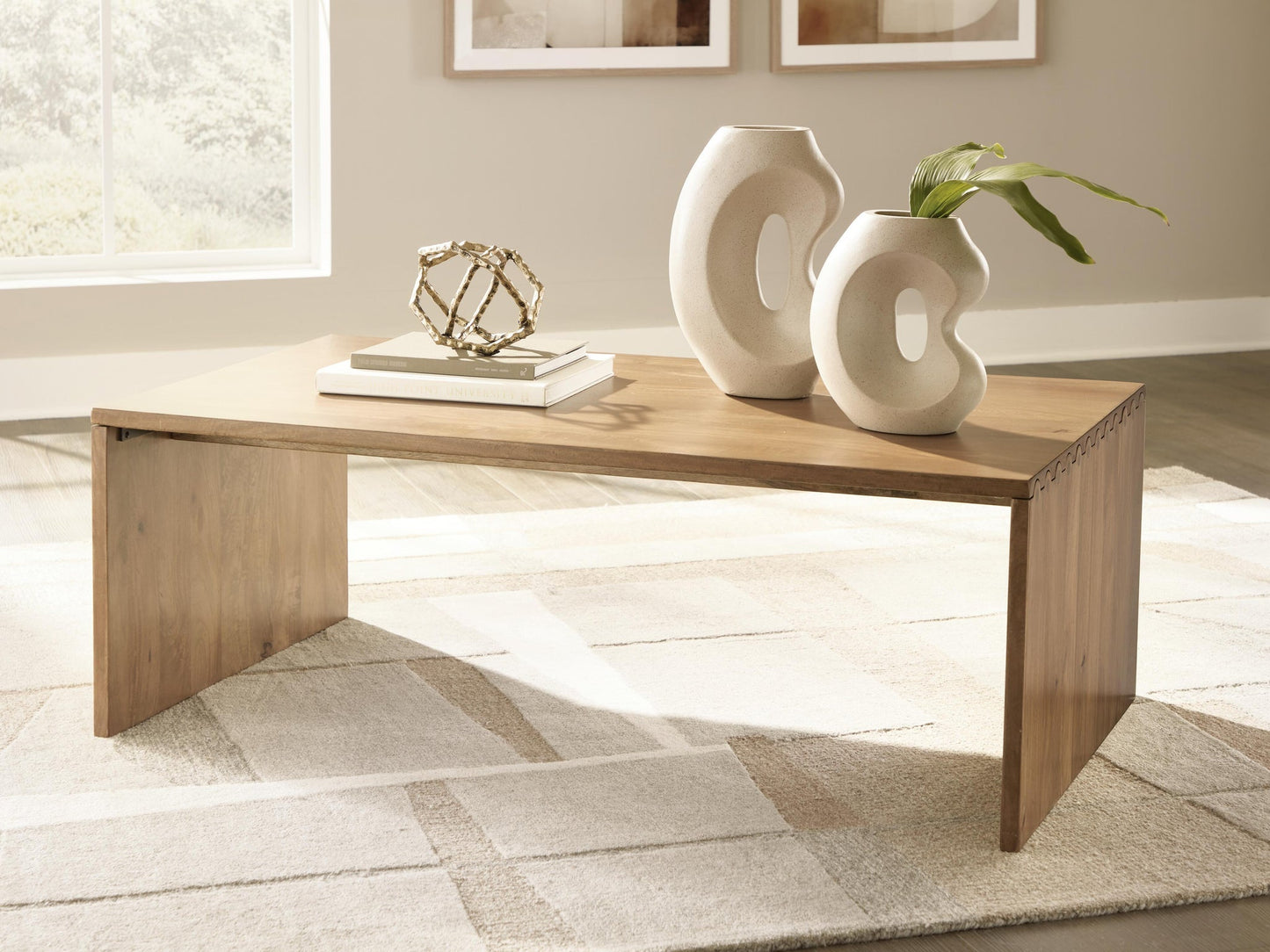 Ella Grove Rectangular Cocktail Table Signature Design by Ashley®