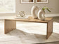 Ella Grove Rectangular Cocktail Table Signature Design by Ashley®