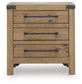 Ridgester Three Drawer Night Stand Benchcraft®