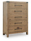 Ridgester Five Drawer Chest Benchcraft®