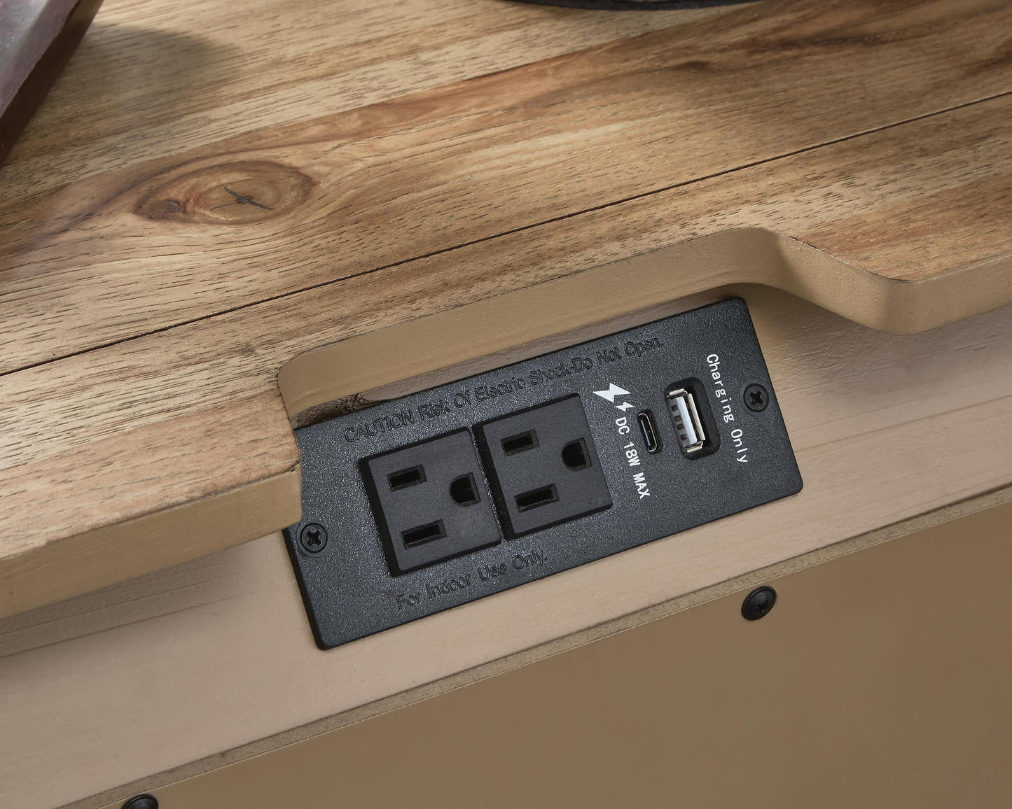 Ridgester Three Drawer Night Stand Benchcraft®