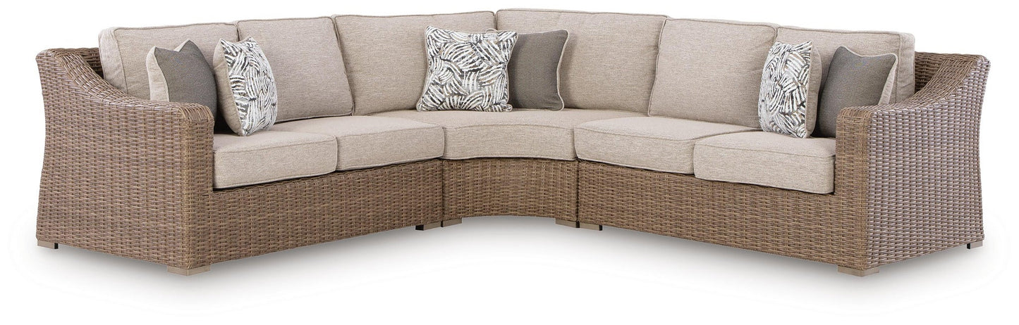 Laguna Heights 3-Piece Outdoor Sectional Signature Design by Ashley®