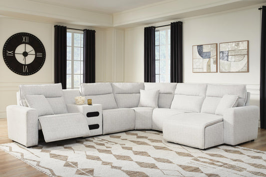 Modmax II 6-Piece Reclining Sectional with Chaise and Audio Console Signature Design by Ashley®