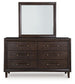 Dantenton Dresser and Mirror Benchcraft®