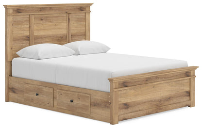 Makidern  Panel Storage Bed