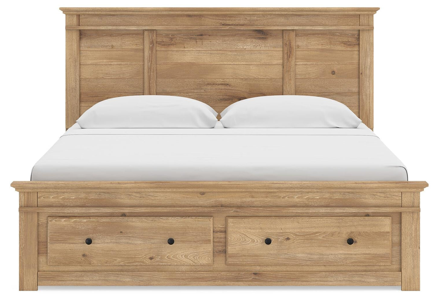 Makidern  Panel Storage Bed