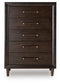 Dantenton Five Drawer Chest Benchcraft®