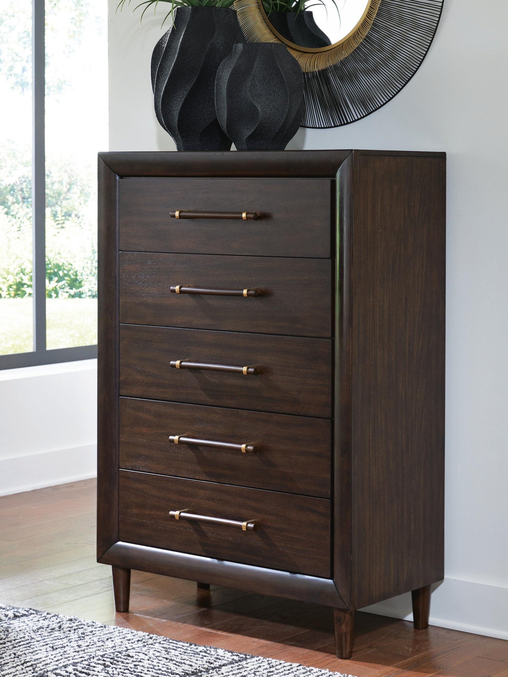 Dantenton Five Drawer Chest Benchcraft®