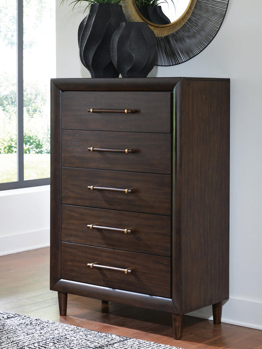 Dantenton Five Drawer Chest Benchcraft®
