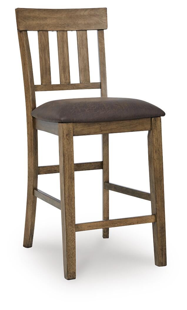 Urbinforte Upholstered Barstool (2/CN) Signature Design by Ashley®