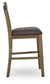 Urbinforte Upholstered Barstool (2/CN) Signature Design by Ashley®