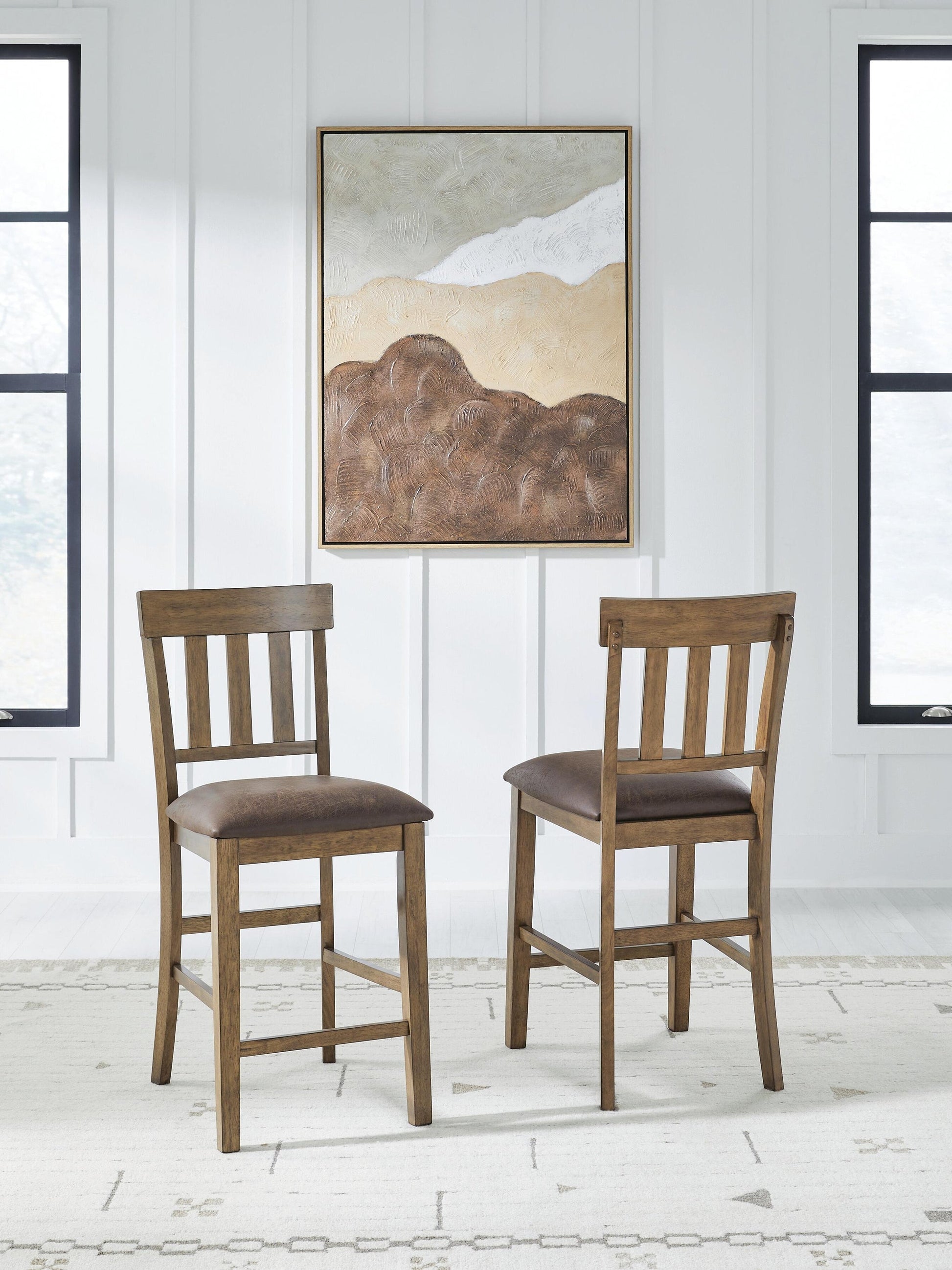 Urbinforte Upholstered Barstool (2/CN) Signature Design by Ashley®