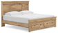 Makidern  Panel Storage Bed