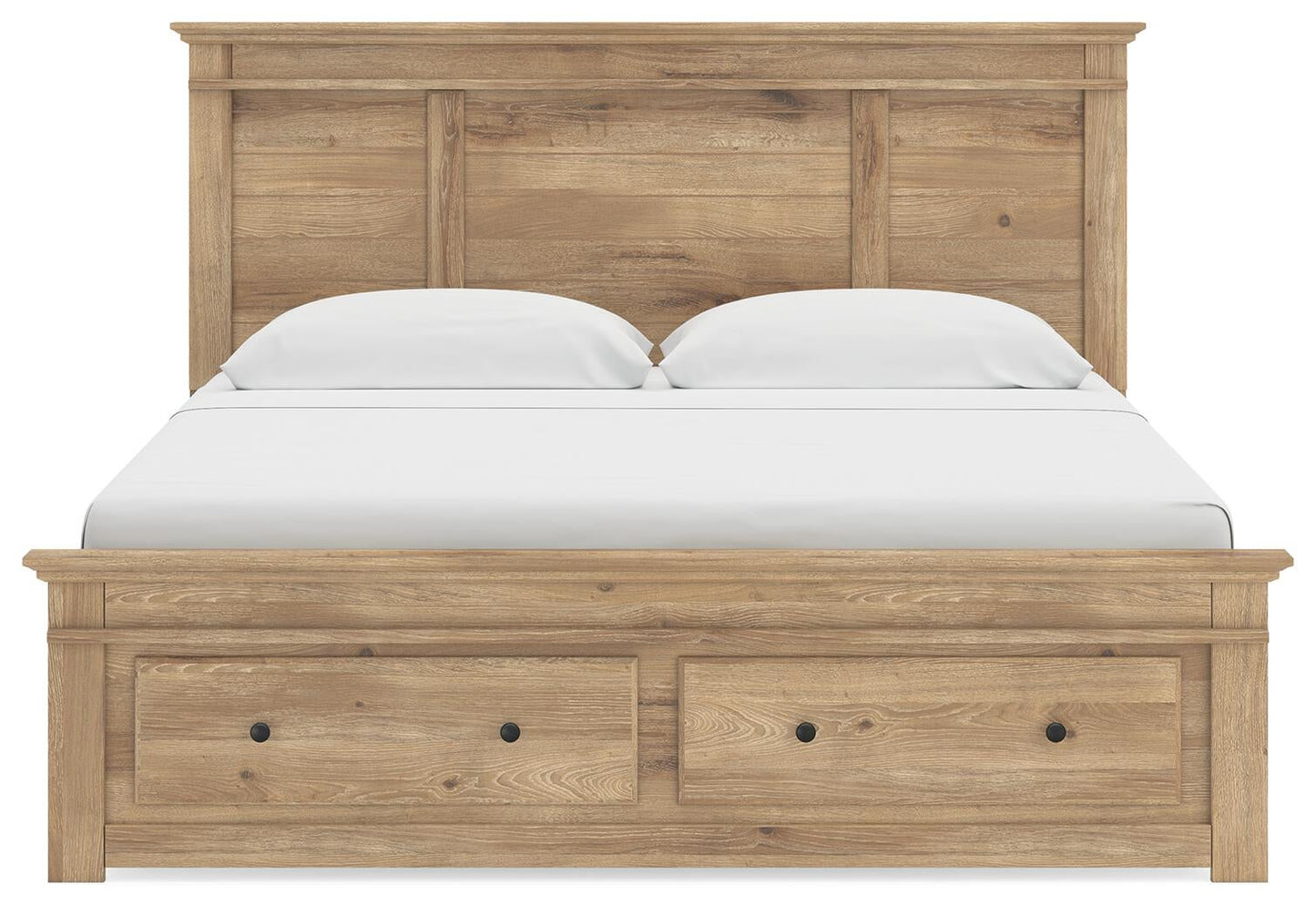 Makidern  Panel Storage Bed