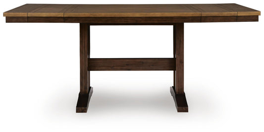 Rylandeen RECT DRM Counter EXT Table Signature Design by Ashley®