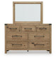 Ridgester Dresser and Mirror Benchcraft®