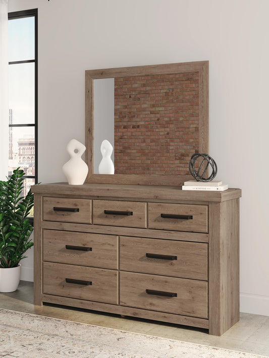 Oliandon Dresser and Mirror Signature Design by Ashley®