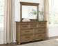 Karallin Dresser and Mirror Signature Design by Ashley®