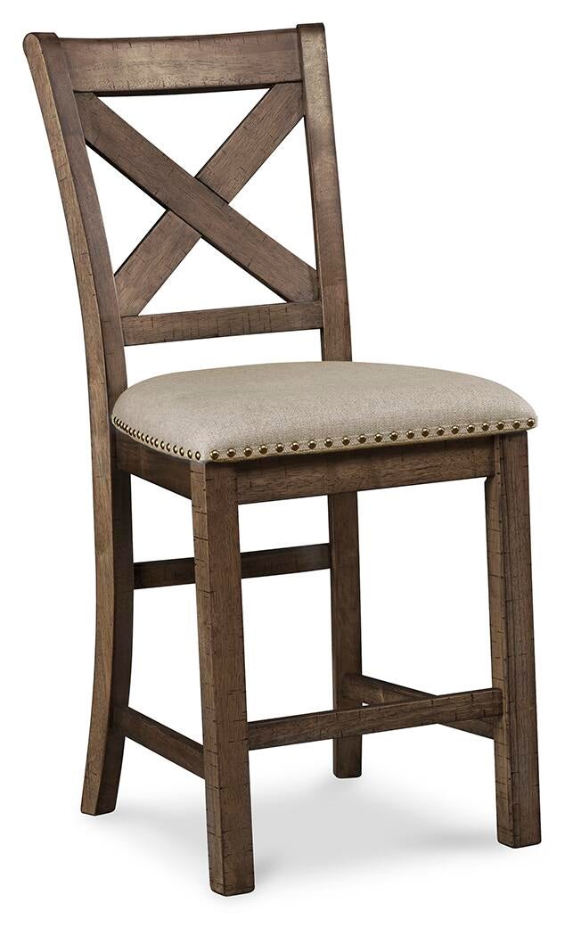 Moriville Counter Height Dining Table and 4 Barstools Signature Design by Ashley®