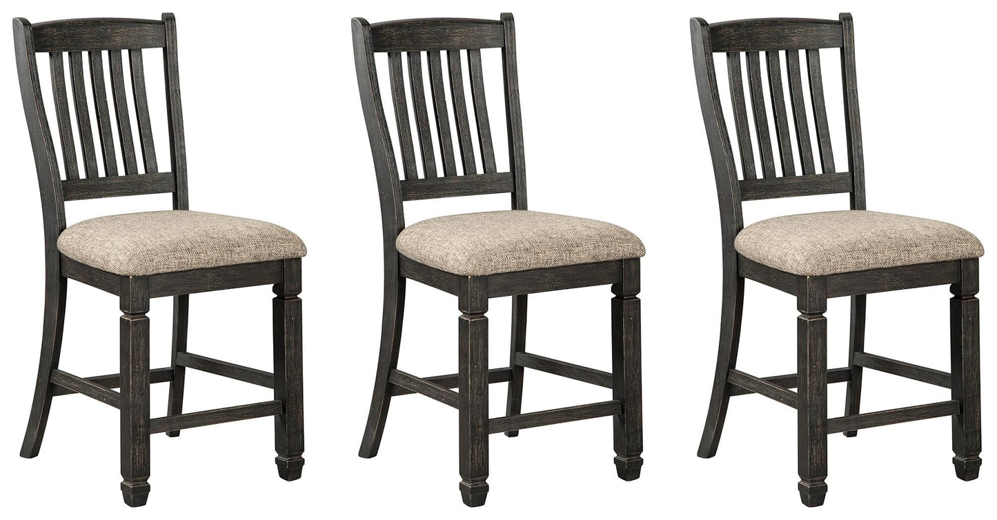 Tyler Creek Counter Height Dining Table and 4 Barstools Signature Design by Ashley®