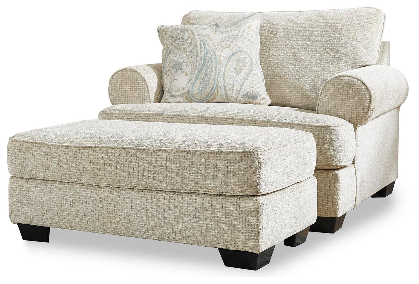 Monaghan Chair and Ottoman Signature Design by Ashley®