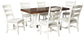 Valebeck Dining Table and 6 Chairs Signature Design by Ashley®