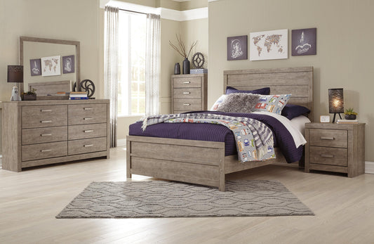 Culverbach  Panel Bed, Dresser, Mirror, Chest And Nightstand Signature Design by Ashley®