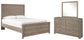 Culverbach  Panel Bed With Mirrored Dresser Signature Design by Ashley®