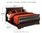 Huey Vineyard  Sleigh Bed With Mirrored Dresser Signature Design by Ashley®